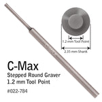 GRS GRAVER STEPPED ROUND BLANK C-MAX 1.2mm