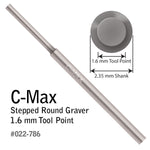 GRS GRAVER STEPPED ROUND BLANK C-MAX 1.6mm