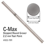 GRS GRAVER STEPPED ROUND BLANK C-MAX 2.2mm