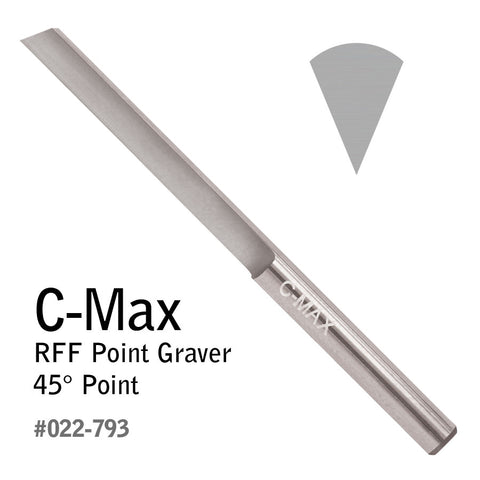 GRS C-MAX GRAVER RFF POINT, 45°