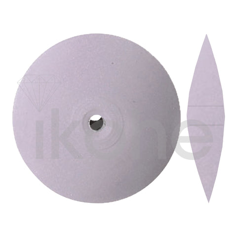 SILICONE UNMOUNTED POLISHERS K/EDGE 22 X 4mm LILAC FINE BX/100