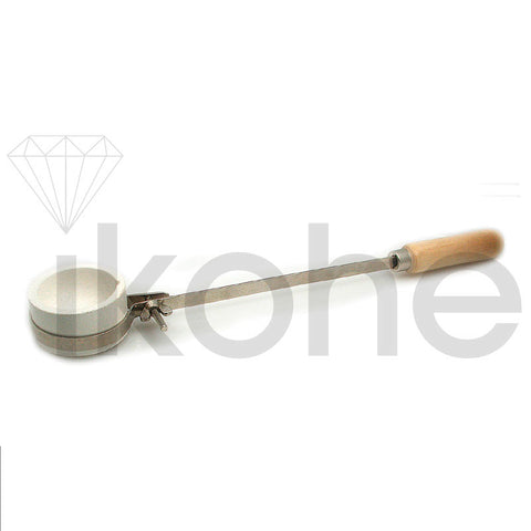 CRUCIBLE WITH HANDLE COMPLETE--INDIA
